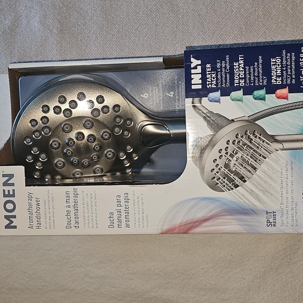 MOEN Aromatherapy HAND Shower  IN208H2SRN Brushed Nickel
